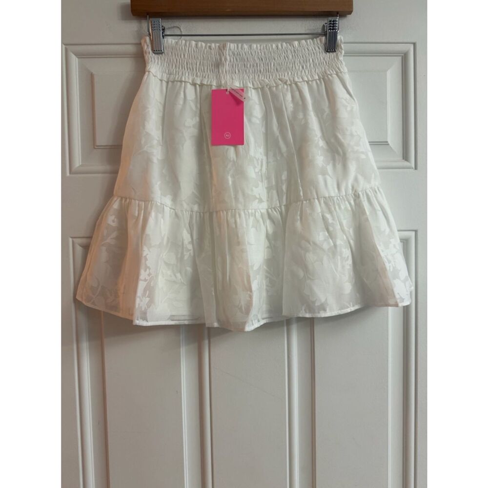 Amanda Uprichard mini white skirt size XS